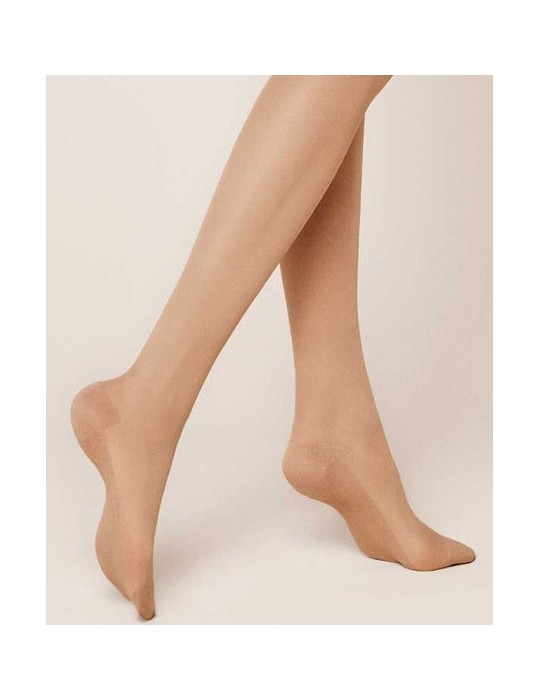 collant transparent semelle coton Cotton Sole de Kunert