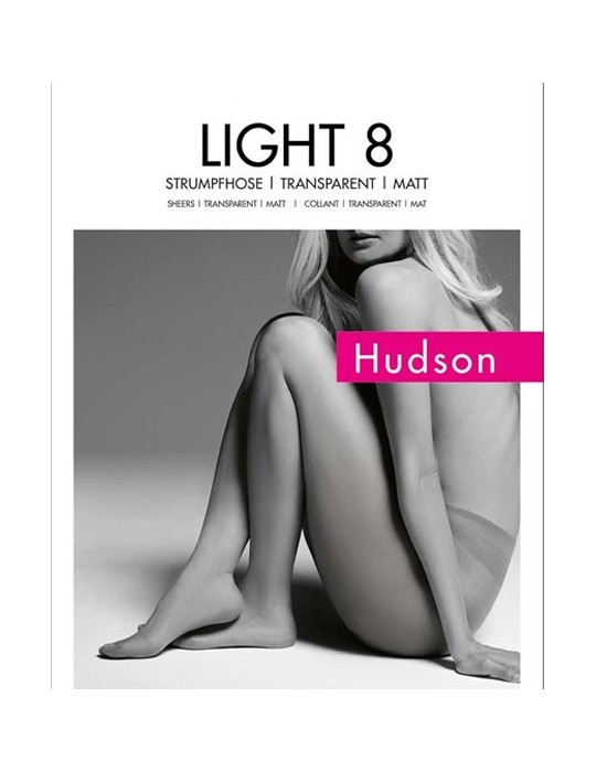 Collant nude transparent  Light 8 Hudson