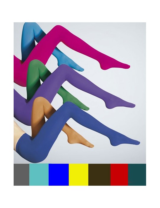 Collant 50D coloré Chacal de Cecilia de Rafael sur collant.fr