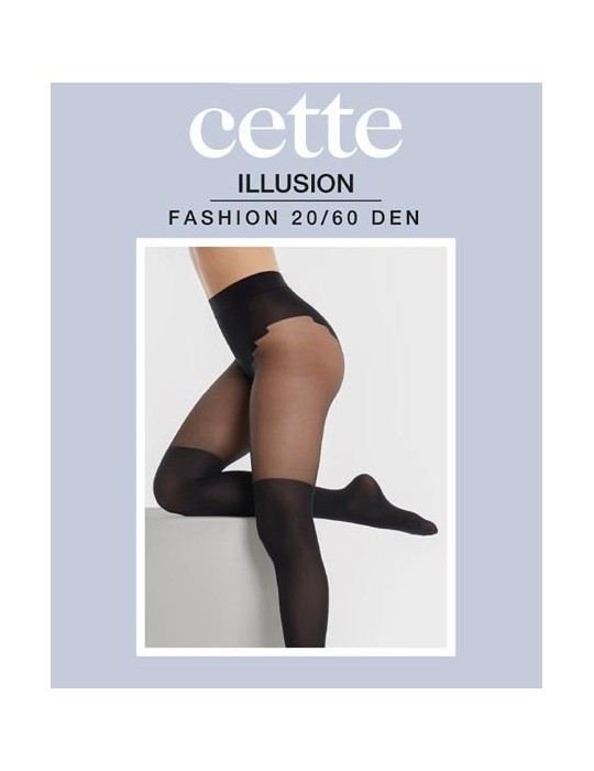 Collant effet jarretelles Illusion