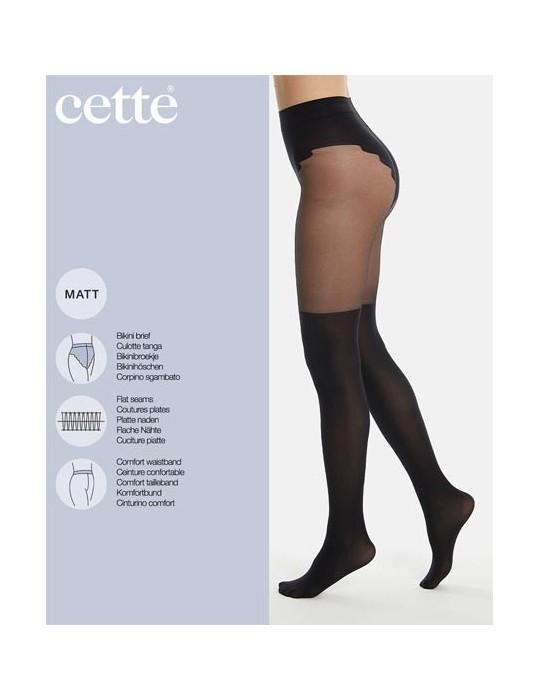 Collant fantaisie effet jarretelles Illusion