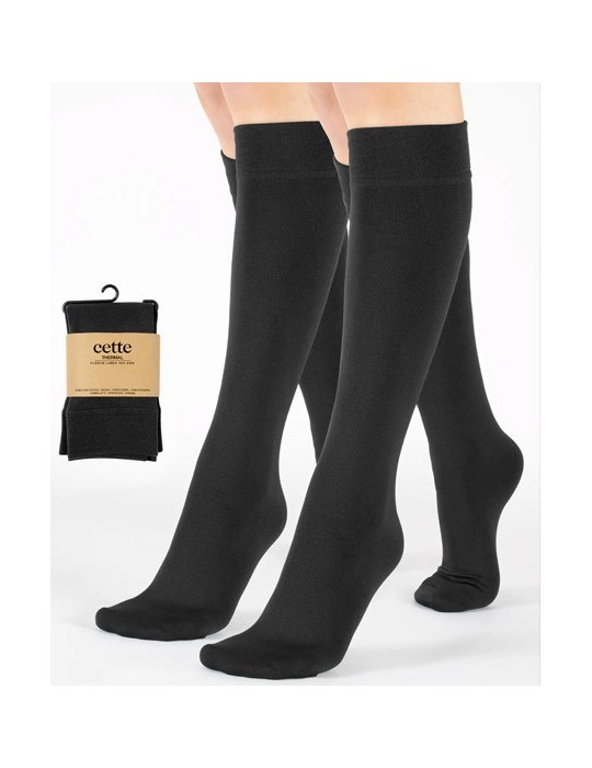 Mi-bas THERMO polaire de collant.fr