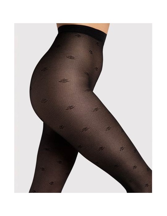 Collant noir Lea de Fiore sur collant.fr