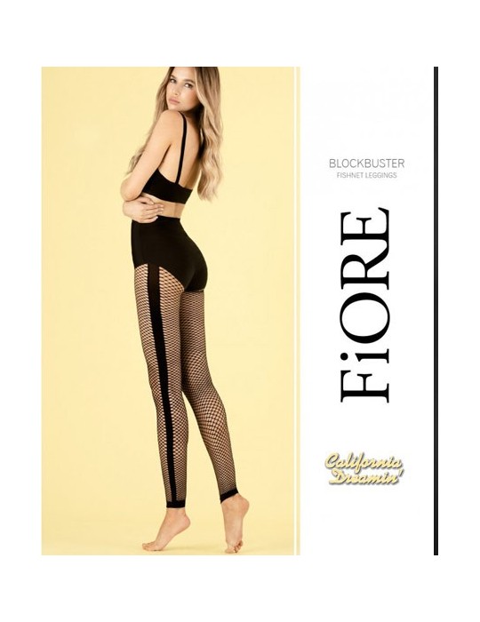 Leggings de soirée Blockbuster résille de Fiore
