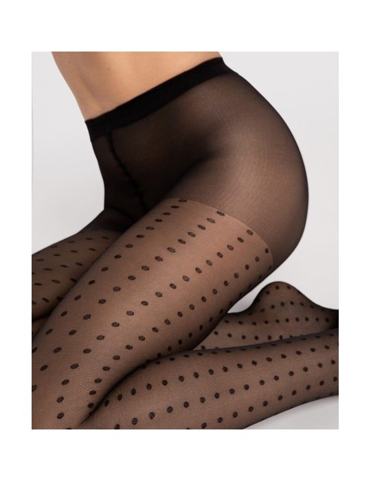 Collant à pois Charlize de Fiore