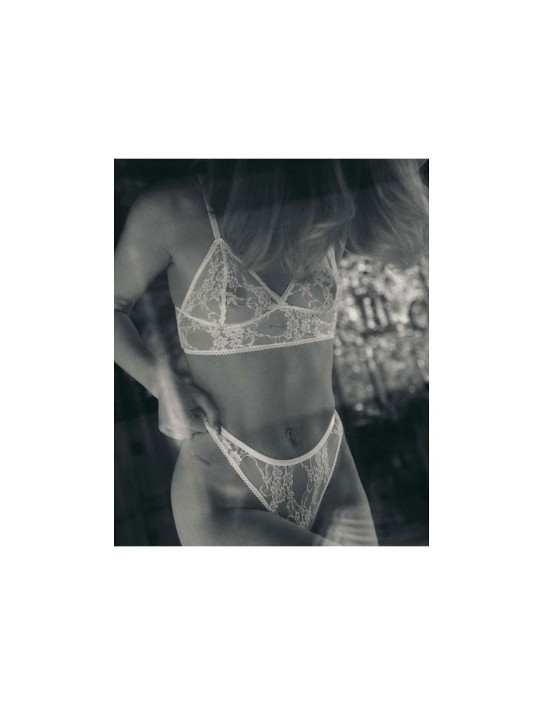 Brassière dentelle blanche Serenade