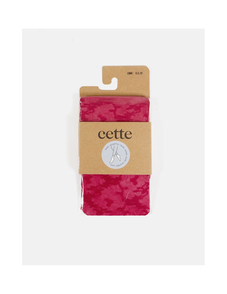 Chaussettes fantaisie fleurs Pop de Cette