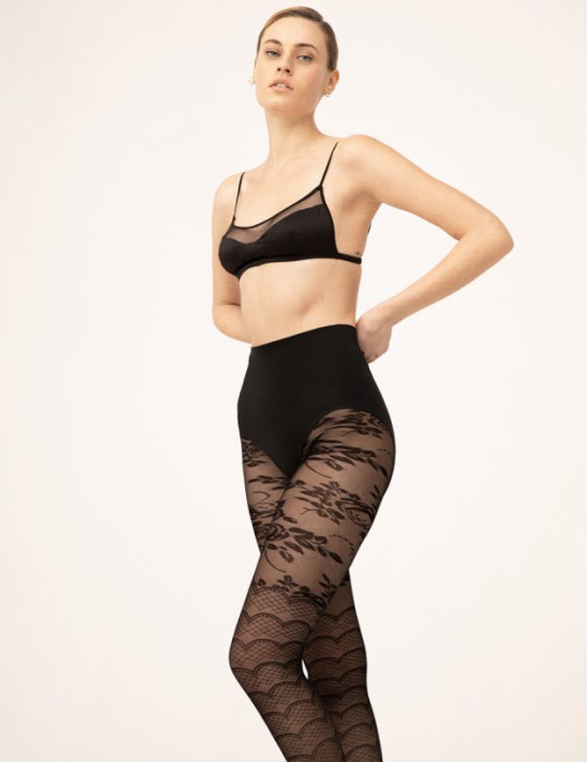 Collant fantaisie Aquarius de Fiore Collant fantaisie Aquarius de Fiore