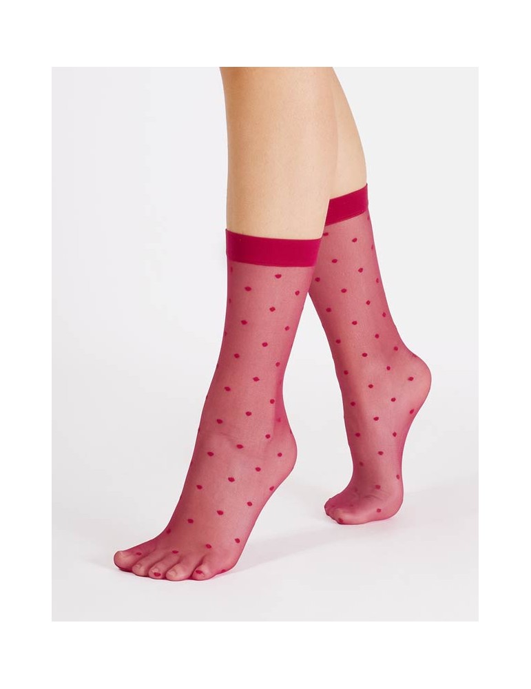 Chaussettes fantaisie à pois de Cette Chaussettes fantaisie à pois de Cette