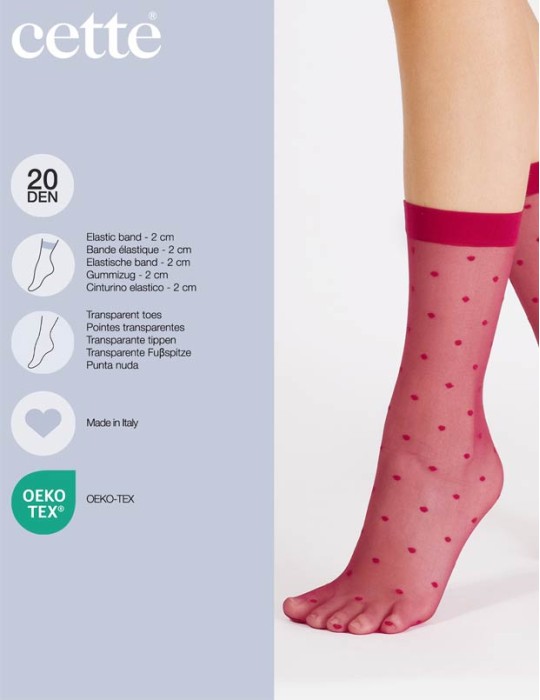 Les chaussettes à pois Polka Dot de Cette sur collant.fr