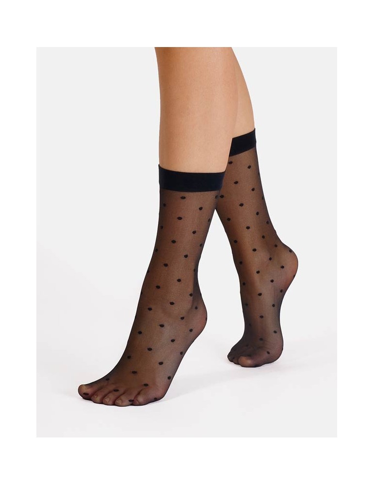 Chaussettes à pois Polka Dot de Cette sur collant.fr