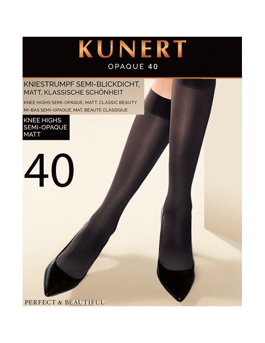 Mi-bas Opaque 40 de Kunert sur collant.fr Mi-bas Opaque 40 de Kunert sur collant.fr