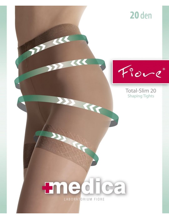 Collant Santé Total Slim 20 de Fiore sur collant.fr