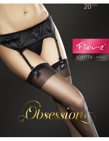 Bas Classique noir  Jovitta de Fiore sur collant.fr 2