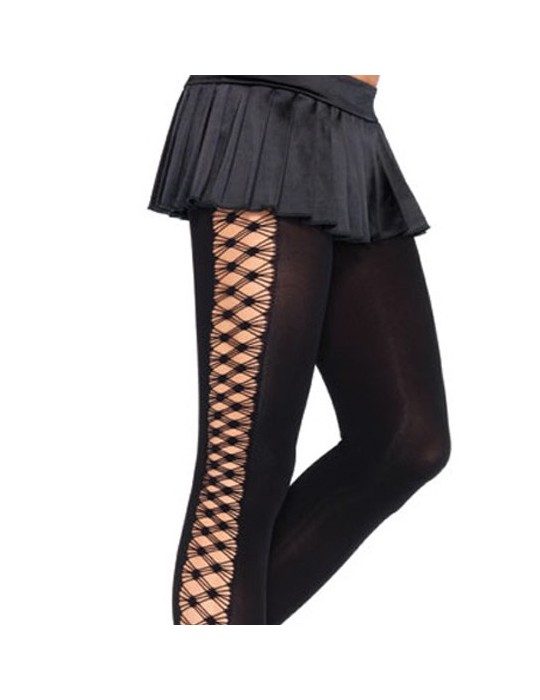 Collant Opaque Crochets